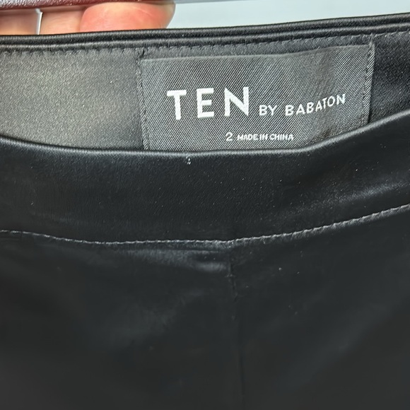 Ten by Babaton Sundance Pant Black Satin size 2 - Picture 8 of 10